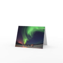 Northern Lights at Bear Lake Card