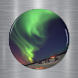 Northern Lights at Bear Lake magnets