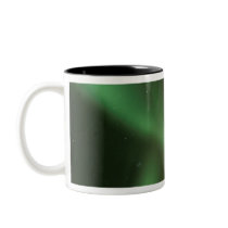 Northern lights, Aurora borealis on foothills of Mug