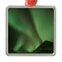 Northern lights, Aurora borealis on foothills of Ornament
