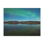 Northern lights (Aurora borealis) postcards