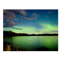 Northern lights (Aurora borealis) Postcards