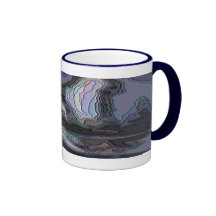 NORTHERN LIGHTS by SHARON SHARPE Coffee Mug