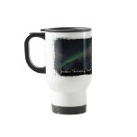 Northern Lights in Boreal Forest; Yukon Souvenir Mugs