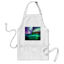 Northern Lights of Alaska Collage Aprons
