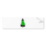 Northern Lights Pine bumper stickers