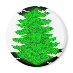 Northern Lights Pine magnets