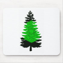 Northern Lights Pine Mousepad