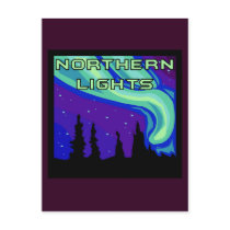 Northern Lights Postcards