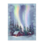 NORTHERN LIGHTS & SNOWFLAKES by SHARON SHARPE Postcards