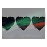 Northern Lights Starry Sky; Customizable Greeting Cards