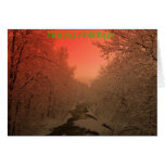 Northern Maine Winter Greeting Card