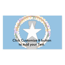 Northern Mariana Islands, United States Business Card Template