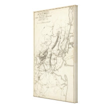 Northern New Jersey Stretched Canvas Prints