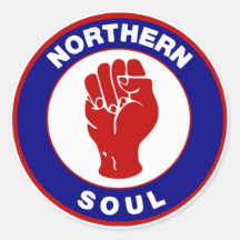 Northern Soul Mod target design Stickers