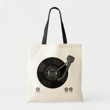 Northern Soul vinyl on turntable Bag