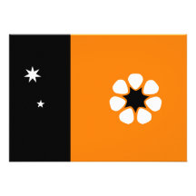 Northern Territory Flag Invitations