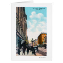 Northern View from First Avenue Greeting Card