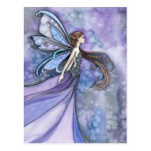 Northern Wind Fairy Postcard