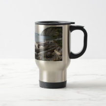 Northwest beach playtime coffee mugs