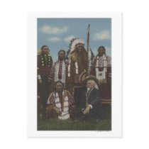 Northwest Indians - Buffalo Bill, Sitting Bull Postcard