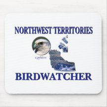 Northwest Territories Birdwatcher Mouse Pad