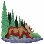 Northwoods & Moose Hoodie