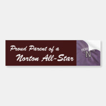 Norton All-Star Bumper Sticker