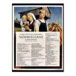 Norwagians Post Cards