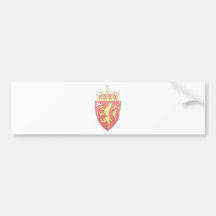 Norway Coat Of Arms Bumper Sticker