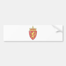 Norway Coat Of Arms Bumper Sticker
