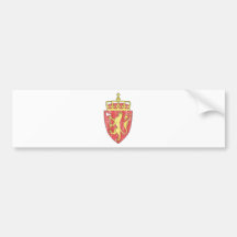 Norway Coat Of Arms Bumper Stickers