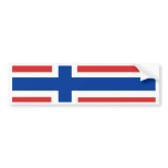 Norway Flag bumper stickers