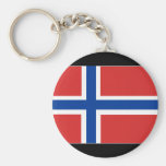 Norway Flag Keychain
