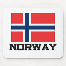 Norway Flag Mouse Pads