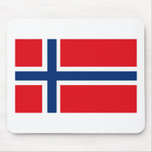 Norway Flag Mousepad