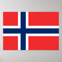Norway Flag Posters