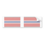 Norway, Flag ribbons flag bumper stickers