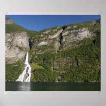 Norway, Geirangerfjord (UNESCO), Geiranger. Posters