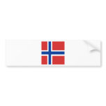 Norway High quality Flag bumper stickers