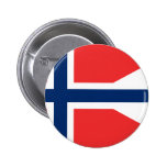 Norway, Norway flag Pinback Buttons