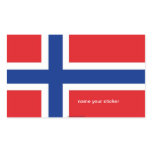 Norway norwegian flag sticker