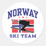 Norway Ski Team Stickers