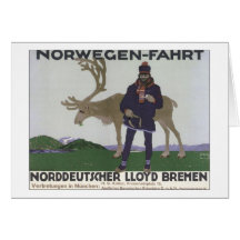 Norwegen-Fahrt Card