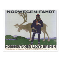Norwegen-Fahrt Post Cards