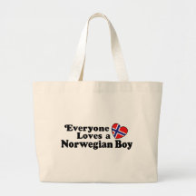 Norwegian Boy Tote Bag