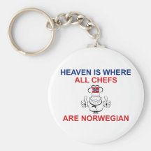 Norwegian Chefs Key Chains