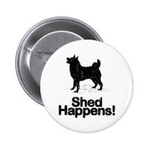 Norwegian Elkhound Pin