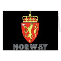 Norwegian Emblem Card