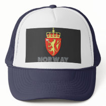 Norwegian Emblem Mesh Hats